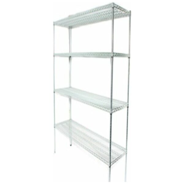 Stainless steel #304- 4 tier wire shelving unit